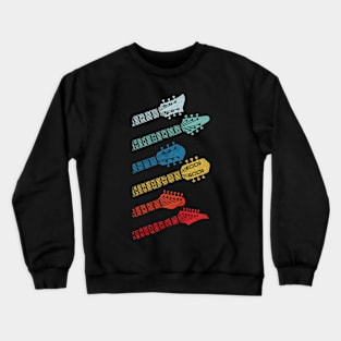 Guitar Gift For Men Crewneck Sweatshirt